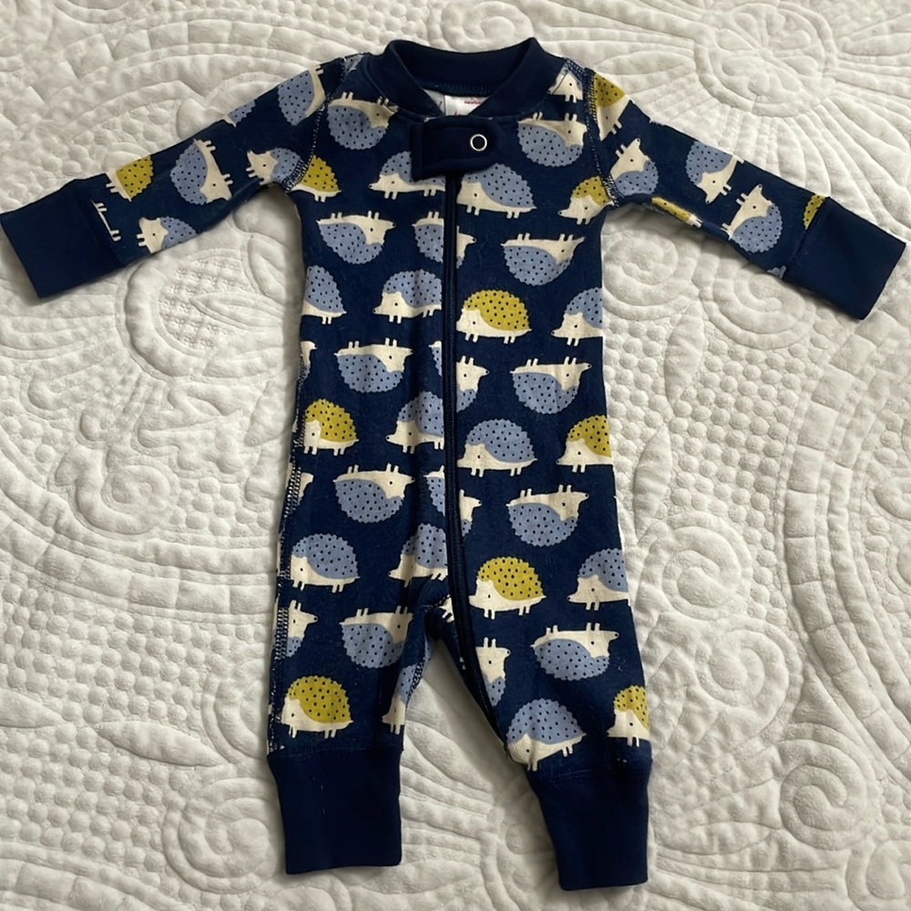 Hanna Andersson NB Organic Zip Sleeper